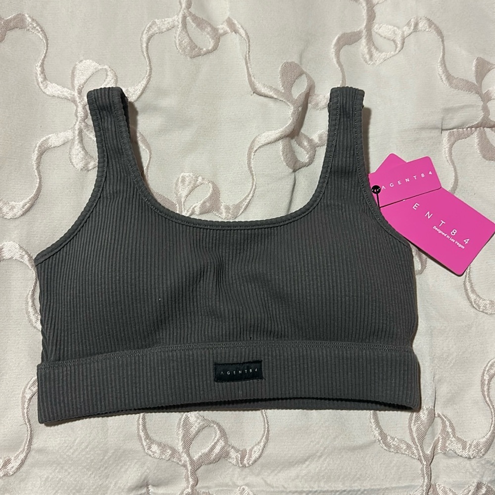 Agent84 Daydreamer Crop in SMOKEY